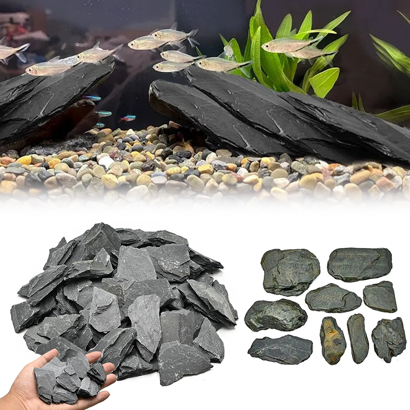Fish Tank Gravel - 500/1000g Fish Tank Landscape Stone Kit