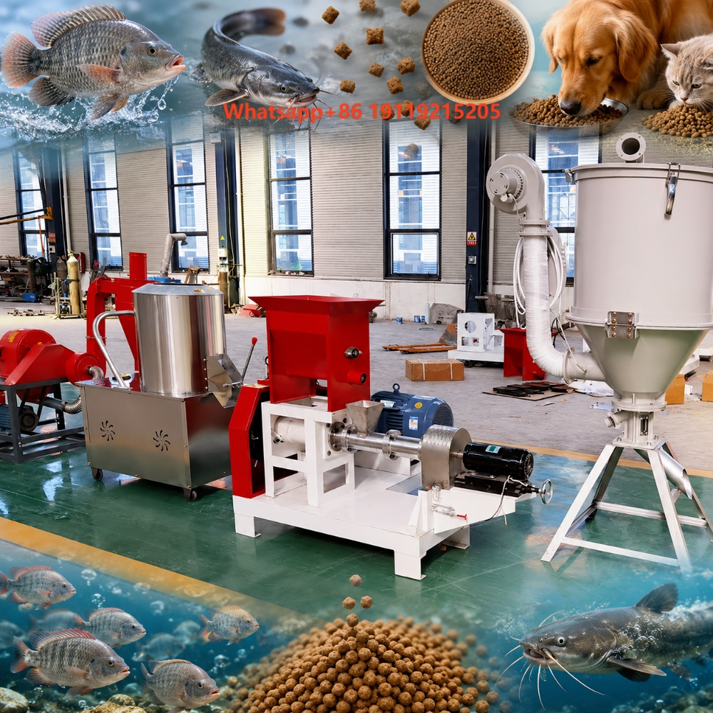 Fish Food - Fully Automatic Fish Feed Extrusion Production