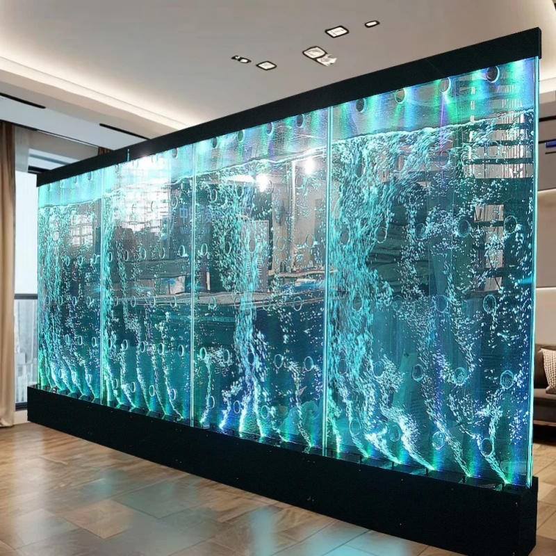 Aquarium Decor - custom.Modern Acrylic Bubble Wall Luxury Living