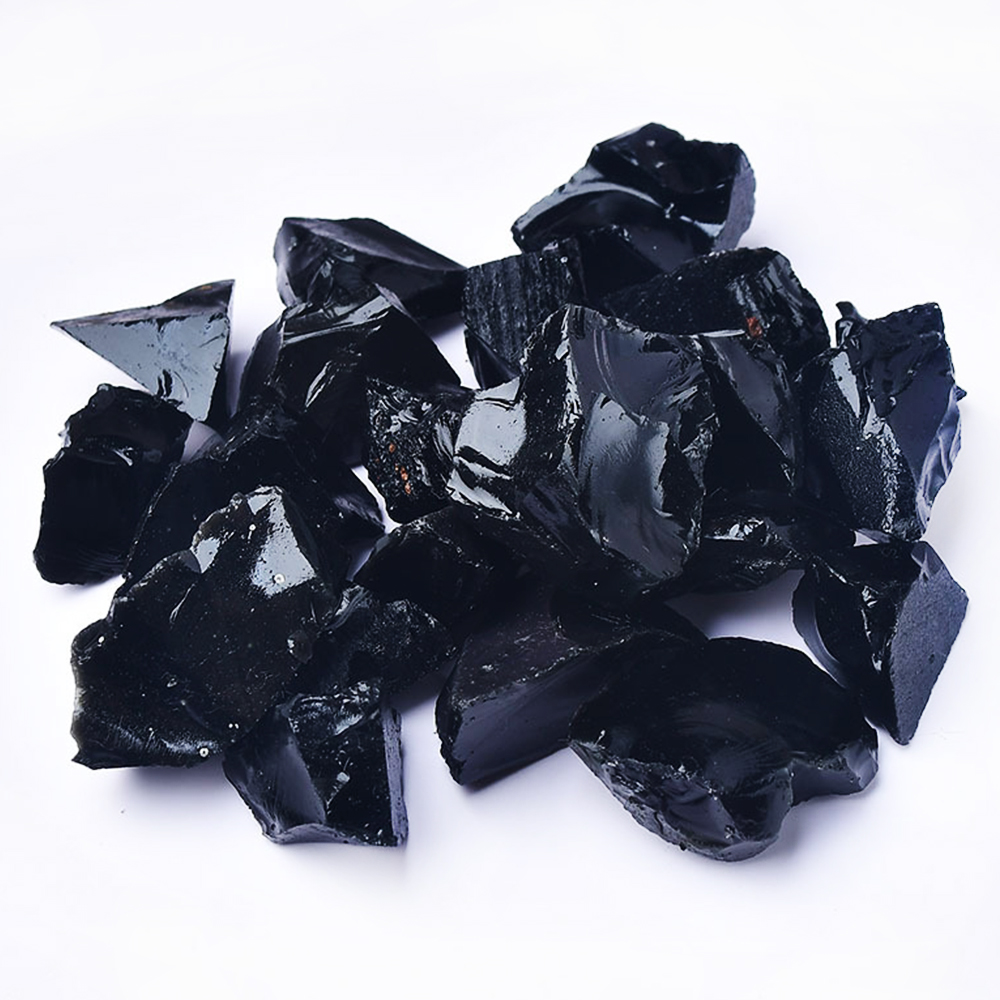 Natural Black Obsidian Raw Sto - đánh giá và giá Fish Tank Gravel