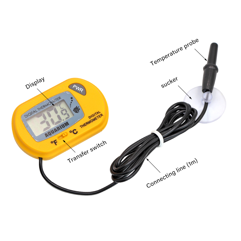 Nhiệt kế bể cá, màn hình LCD,  - đánh giá và giá Fish Tank Heater