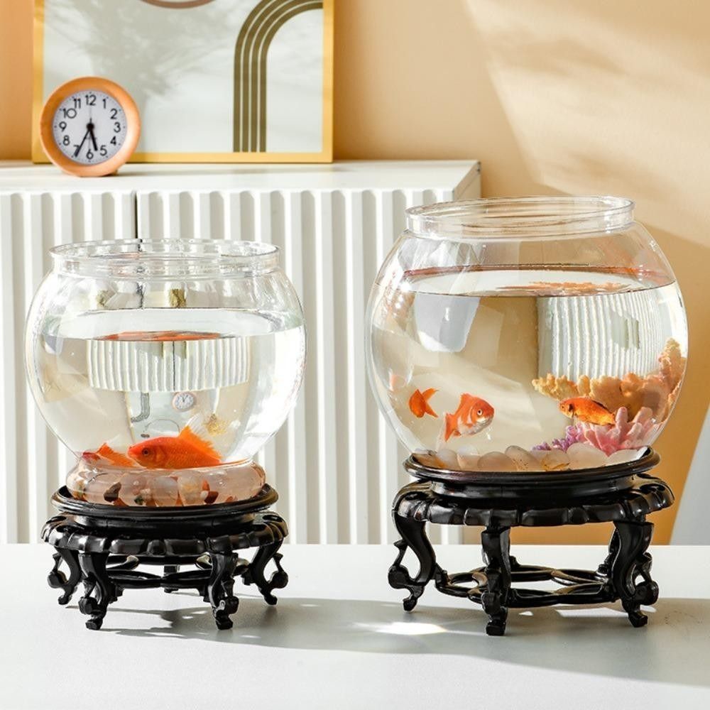 Portable Transparent Fish Tank - đánh giá và giá Fish Aquarium Home