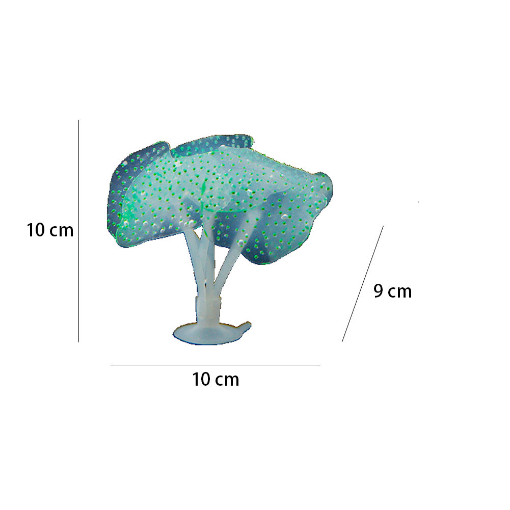 1Pcs Luminous Anemone Artifici - đánh giá và giá Fish Aquarium Home