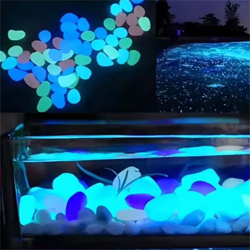 200pcs 1cm glow in dark pebble - đánh giá và giá Aquarium Plants