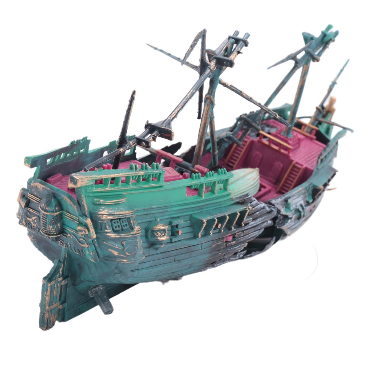 【ABFS】Large Aquarium Shipwreck - đánh giá và giá Aquarium Decor