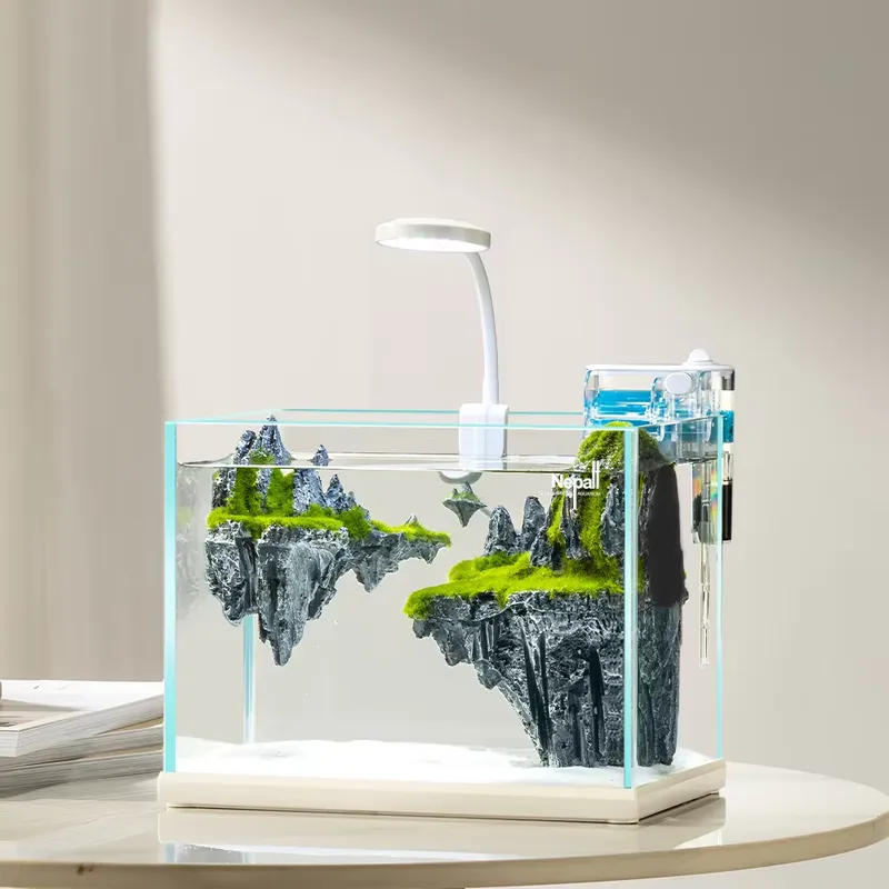 New Design Nepall Small Deskto - đánh giá và giá Fish Aquarium Home