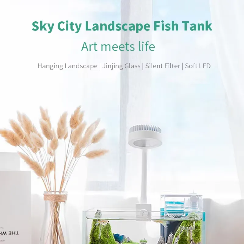 New Design Nepall Small Deskto - đánh giá và giá Fish Aquarium Home