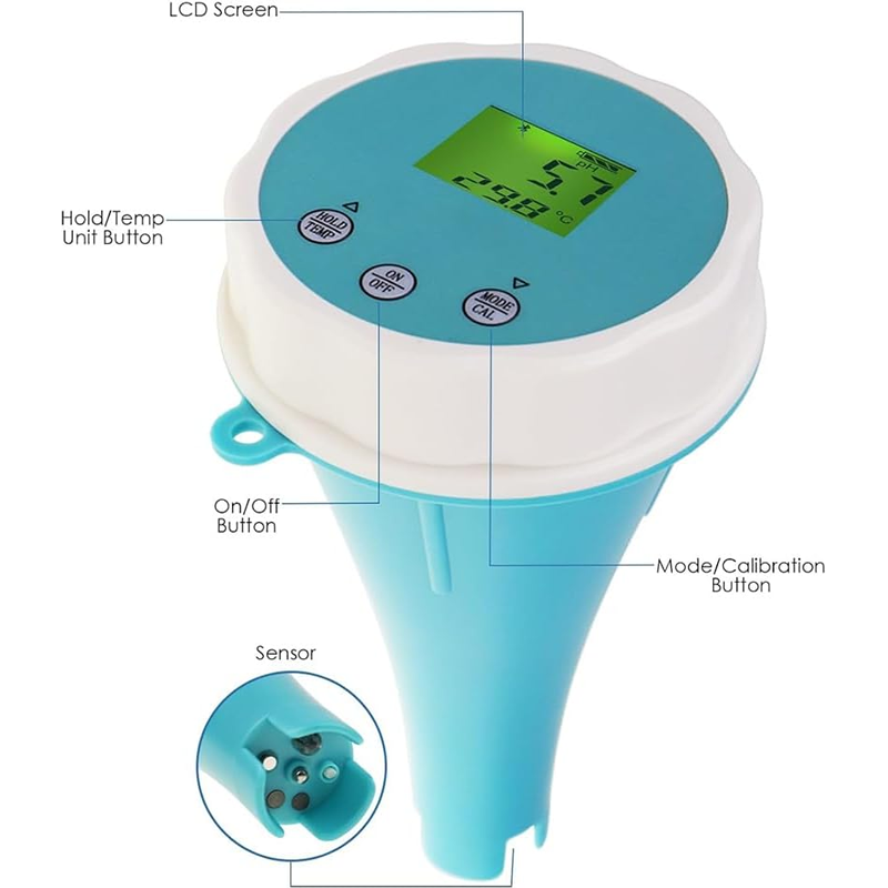 6-in-1 Smart Water Quality Mon - đánh giá và giá Aquarium Fish Tank