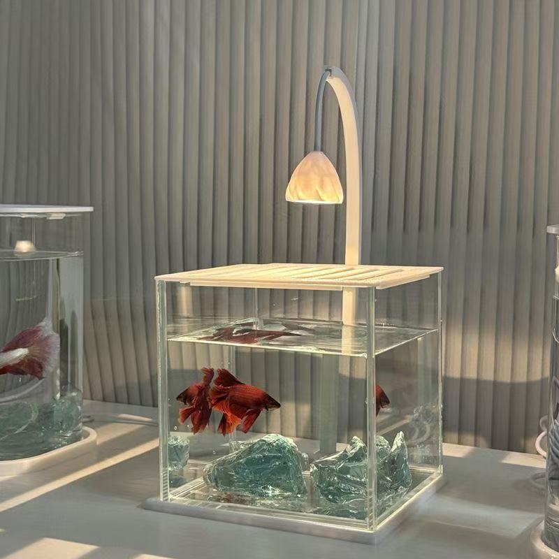 Acrylic Aquarium Ice Crystal L - đánh giá và giá Betta Fish Tank