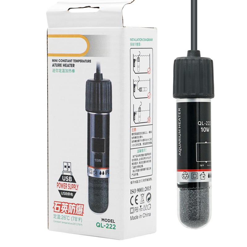 USB Mini Aquarium heating rod  - đánh giá và giá Fish Tank Heater