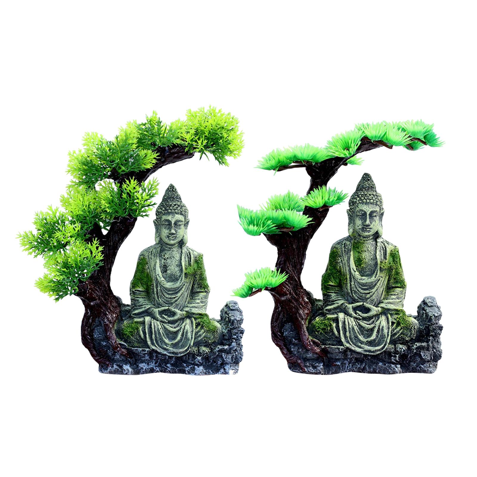 Buddha Statue Aquarium Decorat - đánh giá và giá Aquarium Fish Tank