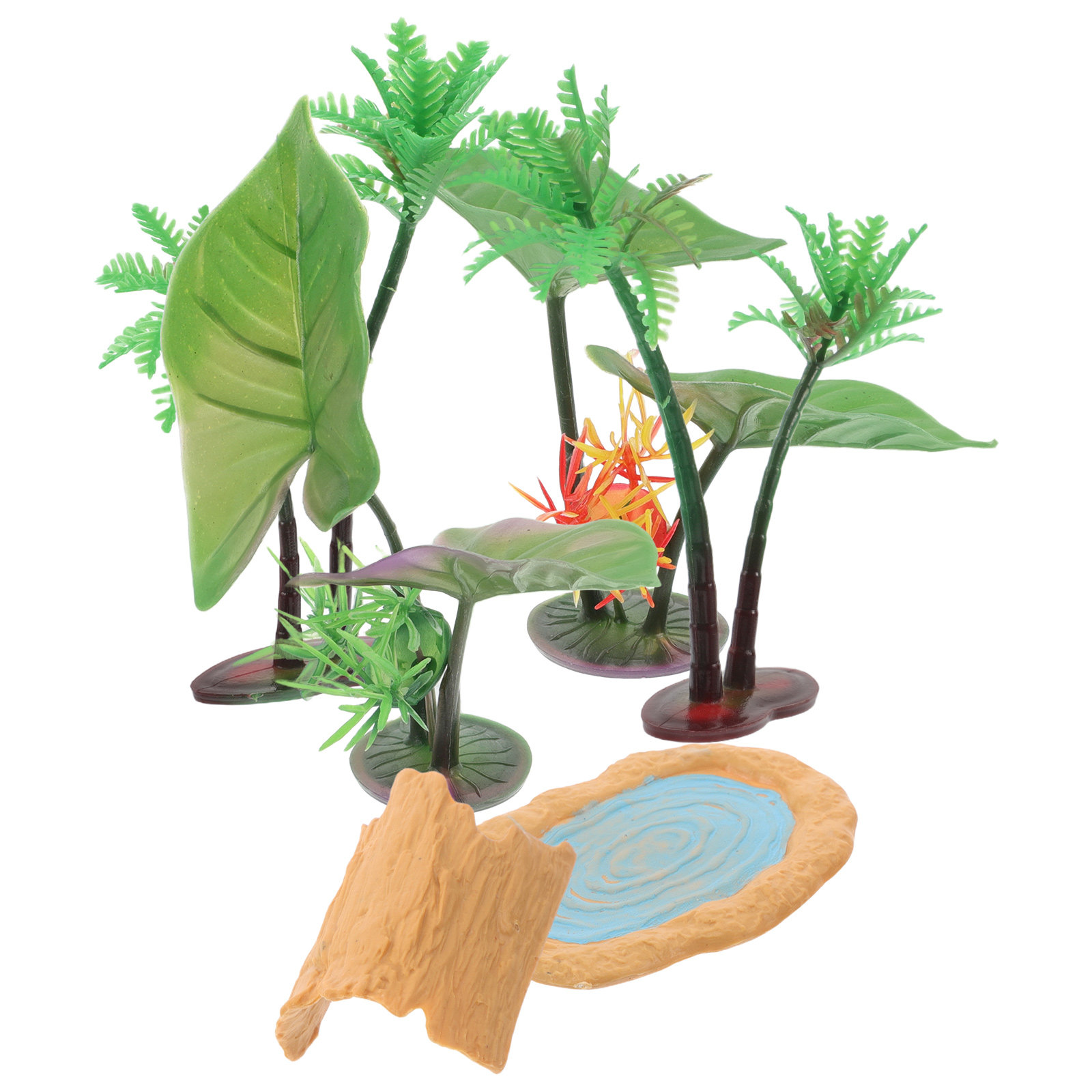 1Set Realistic Miniature Pond  - đánh giá và giá Aquarium Decor