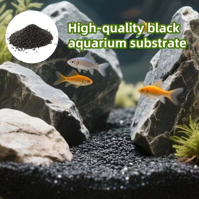 Black Aquarium Substrate Soil  - đánh giá và giá Fish Tank Gravel