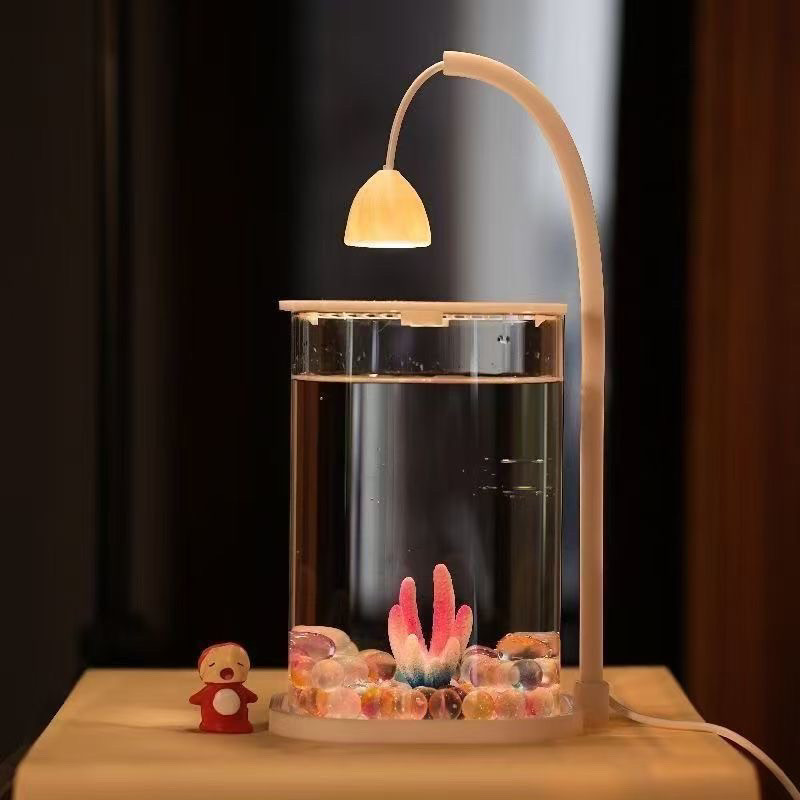 Full Set Transparent  Aquarium - đánh giá và giá Betta Fish Tank