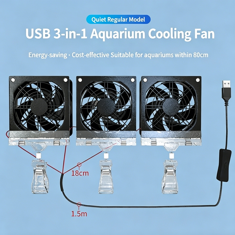 Fast Cooling Fan Adjustable An - đánh giá và giá Fish Tank Heater