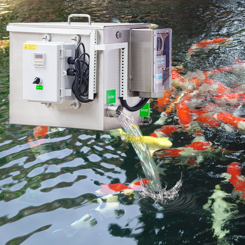 Home Small 5m³/h Drum Filter S - đánh giá và giá Fish Aquarium Home
