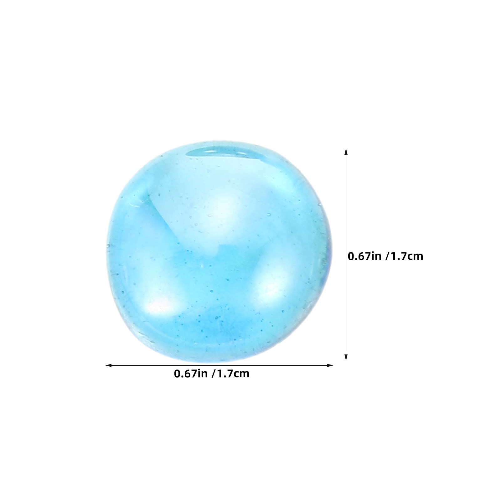 1 Bag Glass Flat Beads Clear F - đánh giá và giá Aquarium Fish Tank