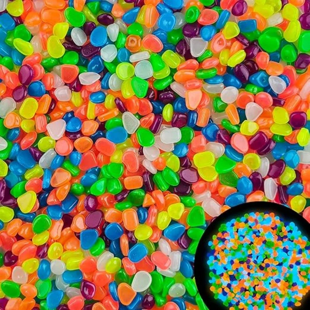 500Pcs Glow in The Dark Garden - đánh giá và giá Fish Tank Gravel