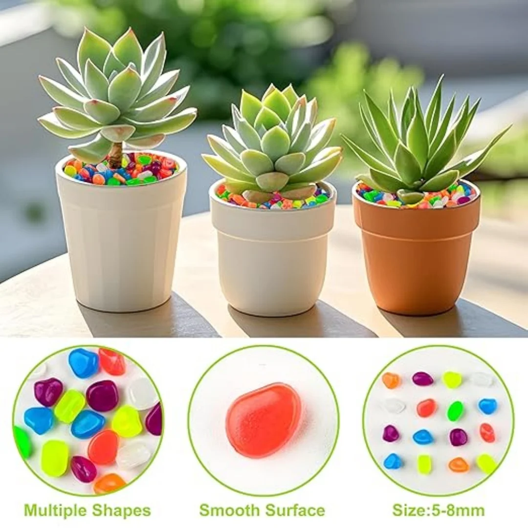 500Pcs Glow in The Dark Garden - đánh giá và giá Fish Tank Gravel